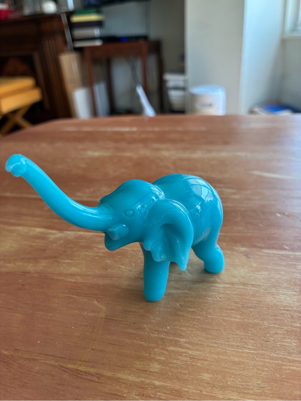 Turquoise Elephant Figurine